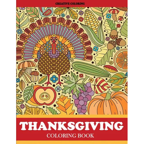 Thanksgiving Coloring Book - Paperback