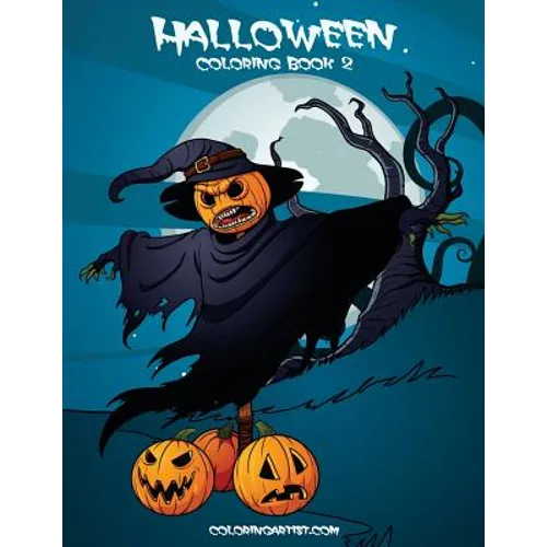 Halloween Coloring Book 2 - Paperback