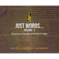 Just Words: Volume 1: The Lyrics & Shenanigans of the dirty lil' trollops - Hardcover