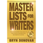Master Lists for Writers: Gold Edition - Paperback