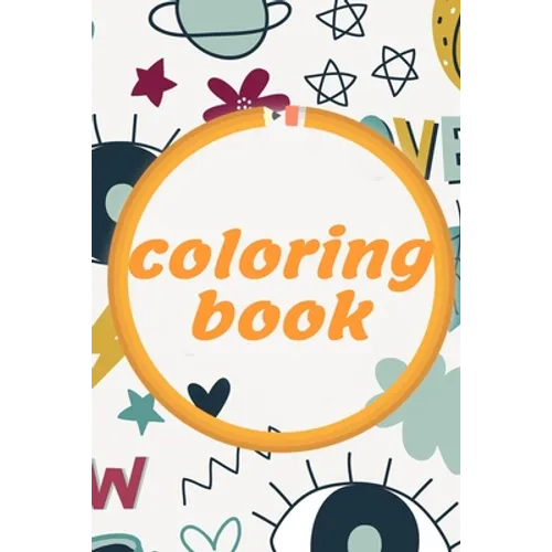 coloring book: for kids and adult:55 drawings to color with some empty pages to practice your drawing skills - Paperback