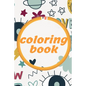 coloring book: for kids and adult:55 drawings to color with some empty pages to practice your drawing skills - Paperback