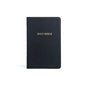 KJV Thinline Bible, Black Leathertouch - Imitation Leather