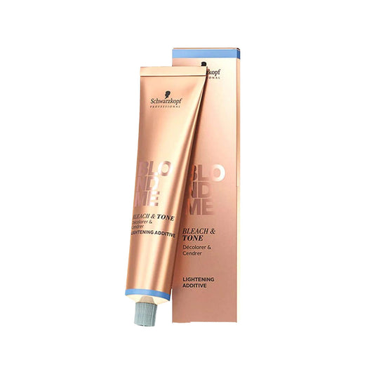 Schwarzkopf Blondme Bleach and Tone Hair Bleaching and Toning Cream - 60ml - Simplifies Hair Coloring Process