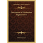 Description of Elizabethan England 1577 - Hardcover