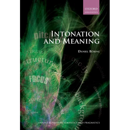 Intonation and Meaning - Paperback