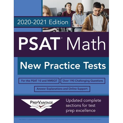 PSAT Math: New Practice Tests, 2020-2021 Edition - Paperback