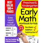 Early Math Workbook for Kids: Preschool & Kindergarten Number Tracing, Addition & Subtraction Basic Math Workbooks for Kids (Beginner Math Preschool L - Paperback