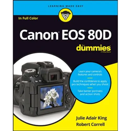 Canon EOS 80d for Dummies - Paperback