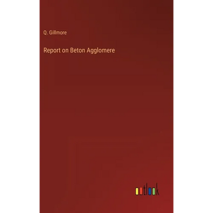 Report on Beton Agglomere - Hardcover