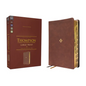 Nkjv, Thompson Chain-Reference Bible, Large Print, Leathersoft, Brown, Red Letter, Thumb Indexed, Comfort Print - Imitation Leather