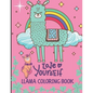 Llama Coloring Book: For Girls Ages 7-12 (Animal Coloring Books) - Paperback