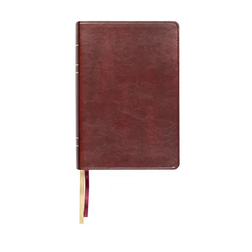 Lsb Large Print Wide Margin Paste-Down Reddish-Brown Faux Leather - Imitation Leather
