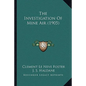 The Investigation of Mine Air (1905) - Paperback