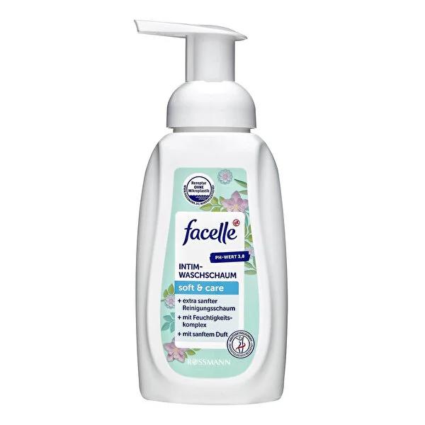 Facelle Intimate Wash Foam - Gentle Feminine Hygiene for Sensitive Skin, Vegan & Dermatologically Approved