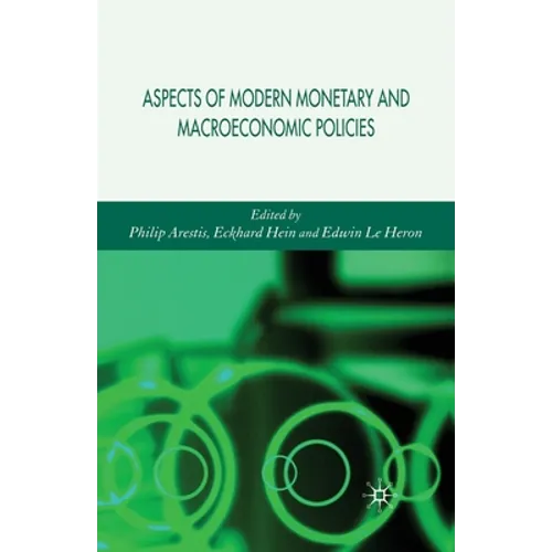 Aspects of Modern Monetary and Macroeconomic Policies - Paperback