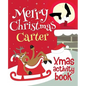 Merry Christmas Carter - Xmas Activity Book: (Personalized Children's Activity Book) - Paperback