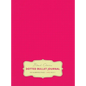 Large 8.5 x 11 Dotted Bullet Journal (Pink #17) Hardcover - 245 Numbered Pages - Hardcover
