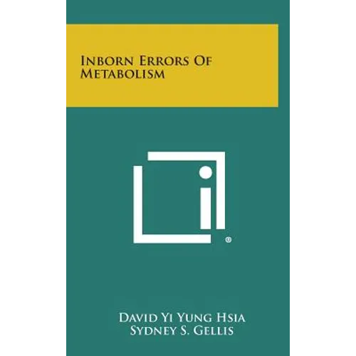 Inborn Errors of Metabolism - Hardcover