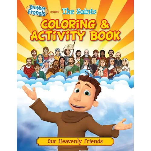 Saints Coloring & Activity Bk - Paperback