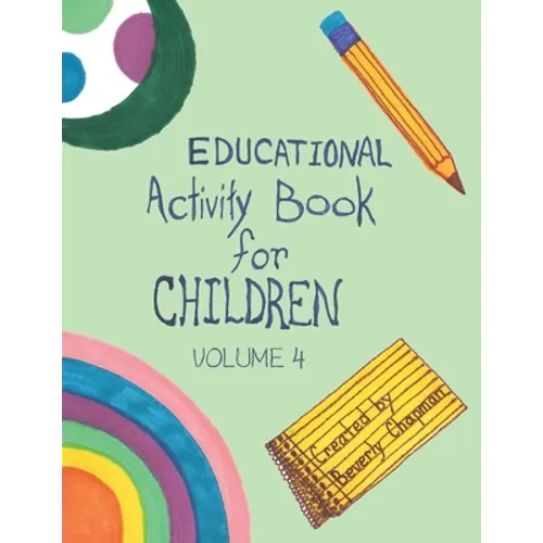 Educational Activity Book for Children Volume 4 - Paperback