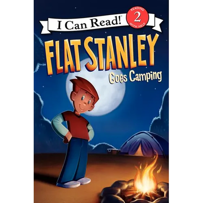 Flat Stanley Goes Camping - Hardcover