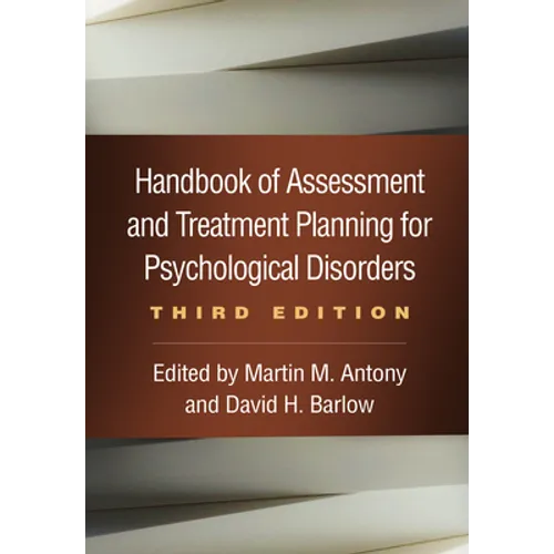Handbook of Assessment and Treatment Planning for Psychological Disorders - Hardcover