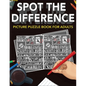 Spot the Difference: Picture Puzzle Book for Adults - Paperback