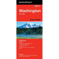 Rand McNally Easy to Read: Washington State Map - Paperback