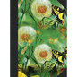 Notary Journal: Hardbound Public Record Book for Women, Logbook for Notarial Acts, 390 Entries, 8.5" x 11", Butterfly Floral Print Cov - Hardcover
