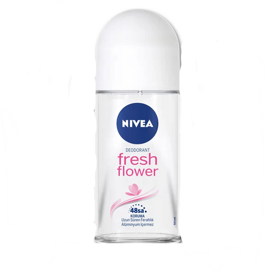 NIVEA FRESH FLOWER, ROLL-ON 48 HOURS PROTECTION, 1.7 OZ