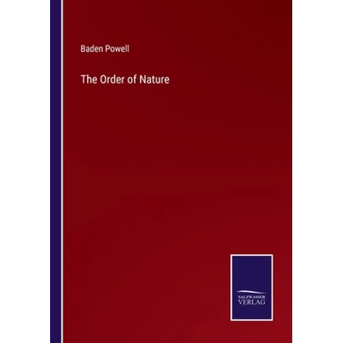 The Order of Nature - Paperback