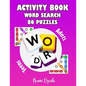 Activity Book Word Search 80 Puzzles Teens and Adults: LARGE PRINT cars and food - Paperback