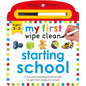 Priddy Learning: My First Wipe Clean Starting School: A Fun Early Learning Book - Board Book