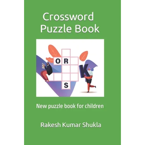 Crossword Puzzle Book: New puzzle book for children - Paperback