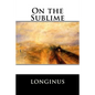 On the Sublime - Paperback