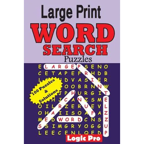 Large Print WORD SEARCH Puzzles - Paperback