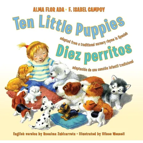Ten Little Puppies/Diez Perritos: Bilingual English-Spanish - Hardcover