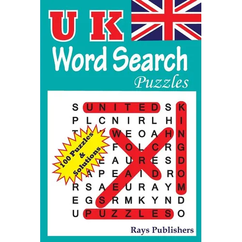UK Word Search Puzzles - Paperback