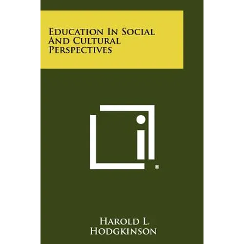 Education in Social and Cultural Perspectives - Paperback
