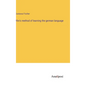 Ahn's method of learning the german language - Hardcover