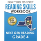 NEW YORK TEST PREP Reading Skills Workbook Next Gen Reading Grade 4: Preparation for the New York State ELA Tests - Paperback