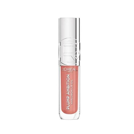 L'Oréal Paris Plump Ambition Hyaluron Lip Oil - Nourishing, Moisturizing, and Plumping Lip Care with Hyaluronic Acid