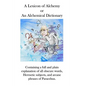 A Lexicon of Alchemy: An Alchemical Dictionary - Paperback
