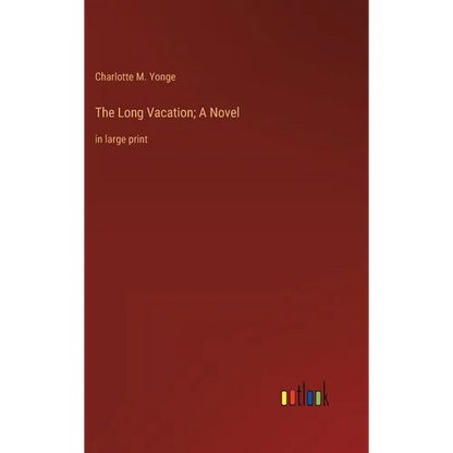 The Long Vacation; A Novel: in large print - Hardcover