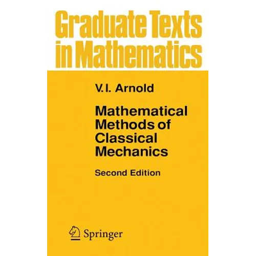Mathematical Methods of Classical Mechanics - Hardcover