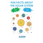Fun Facts About the Solar System - Hardcover