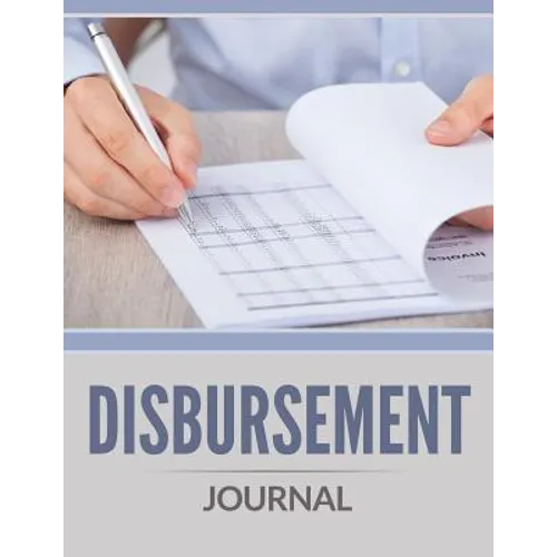 Disbursement Journal - Paperback