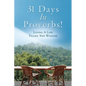 31 Days In Proverbs!: Living A Life Filled With Wisdom - Paperback