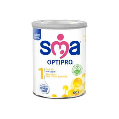SMA Optipro 1 Baby Formula for Newborns and Infants 0-6 Months - 400g - Supports Healthy Growth and Development